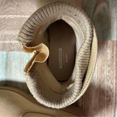 TIGORA ベージュスエード風ブーツ 【25cm】の画像