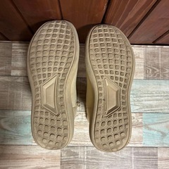 TIGORA ベージュスエード風ブーツ 【25cm】の画像