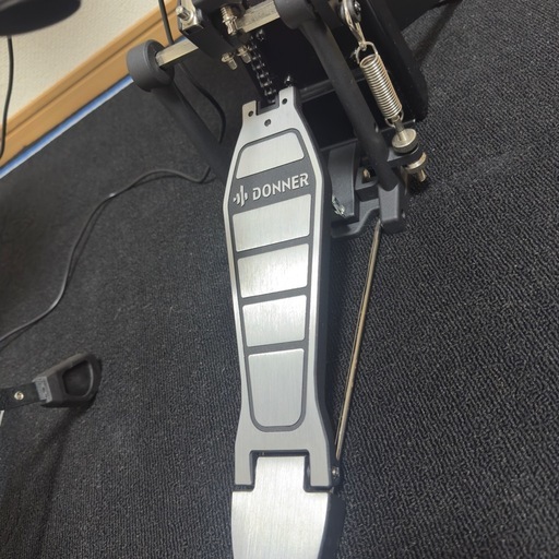 Donner 電子ドラム セット 初心者 メッシュ 折りたたみ式 音源450種 デモ50曲 スローン/スティック/ヘッドホン付 大人 自宅練習 日本語説明書付 DED-200