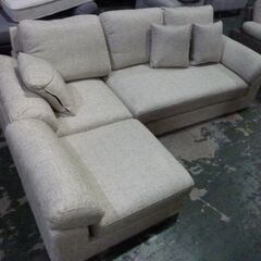 6-7　未使用/新品　アウトレット　ソファー 三人掛け 洗える カバー付き カウチソファ L字 布地 クッション付き ソファーセット ソファ カウチの画像