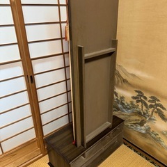 古い鏡台 ドレッサーの画像