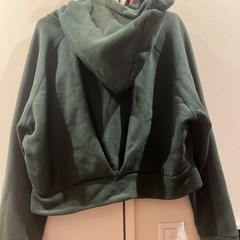 SLY グリーン　フード付きパーカーの画像