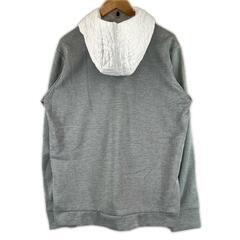 OAKLEY オークリー ブランドロゴ 秋冬 AW ジャケット ポリエステル ホワイト メンズ XL ゴルフウェア　フルジップアウター【古着】【中古】の画像