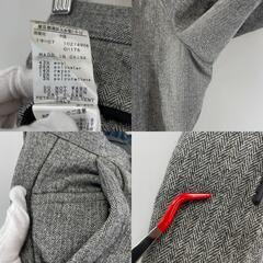 St Andrews セントアンドリュース 無地 秋冬 AW パンツ ウール/ポリエステル グレー メンズ M ゴルフウェア【古着】【中古】の画像