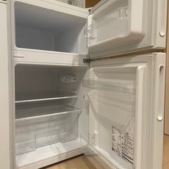 冷蔵庫　87L　単身用　2023年製の画像