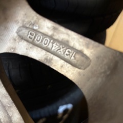 155/65R13 4本　スタッドレスホイールセットの画像