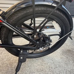 型式認定取得済】 折りたたみ電動アシスト自転車 20インチ ミニベロ 走る距離最大80km 軽量・パワフル・5段階アシスト搭載 SAMEBIKE 20LVXD30-IIの画像