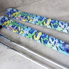 お引取り限定 KAZAMA カービングスキー4点セット 板146cm ブーツ25cmの画像