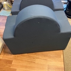 1人かけソファ折りたたみ✖️2の画像