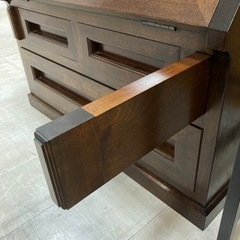 取りに来れる方限定！松本民芸家具のライティングビューローです！の画像