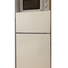 冷蔵庫　87L　単身用　2023年製の画像
