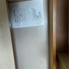 収納付きシングルベットフレームの画像