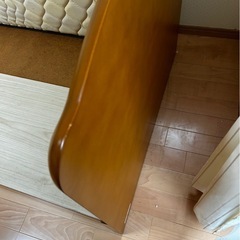 収納付きシングルベットフレームの画像