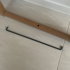 無印良品の、オーク材 姿見鏡（高さ約150cm）の画像