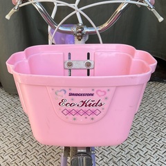 【RKG】特価！ブリジストン/幼児用自転車/エコキッズ/14インチ/アシスト棒つき/中古品の画像