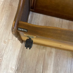 カリモク　キャスター付台　の画像