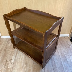 カリモク　キャスター付台　の画像