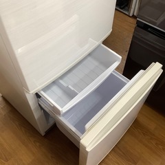 SHARP シャープ 2ドア冷蔵庫 SJ-D14F-W 2020年製【トレファク 川越店】の画像