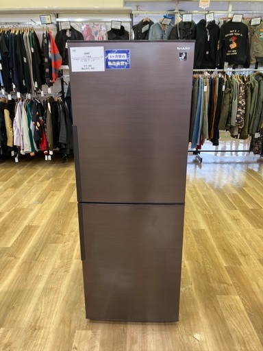 【安心半年保証付き】SHARP 2ドア冷蔵庫　SJ-PD28E-T 2019年製