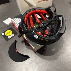 トレック　ボントレガー　ヘルメット　ヴェロシスasada mips マッドブラック　アジアンふぃっとフィットの画像