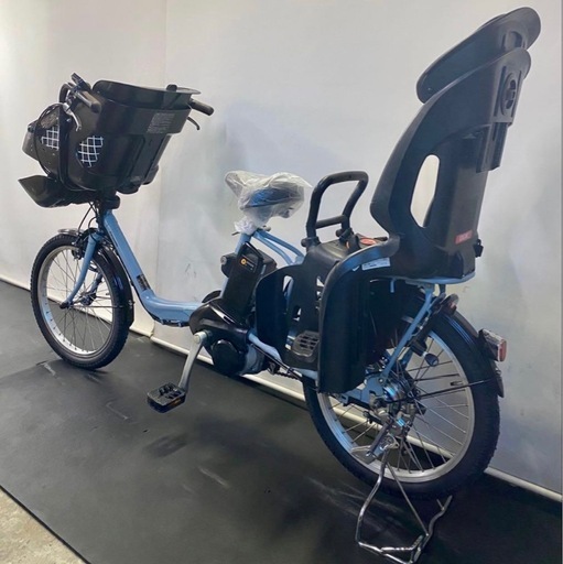 1年保証 送料無料　新型　パナソニック　ギュットミニ　水色　電動アシスト自転車 g1112