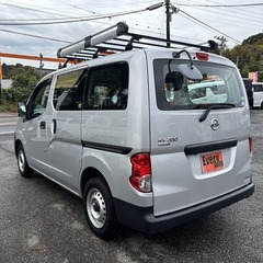 自社ローンあり！ガソリン100リットルプレゼント✨ワンオーナー✨ルーフキャリア✨バックカメラ✨日産☆NV200バネットバン☆1600cc☆5人乗り☆の画像
