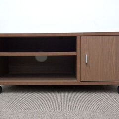 新札幌 / テレビ台 ローボード TVラック キャスター付き / No.3703の画像