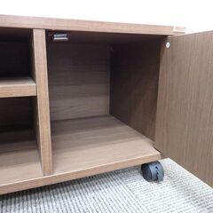 新札幌 / テレビ台 ローボード TVラック キャスター付き / No.3703の画像