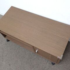 新札幌 / テレビ台 ローボード TVラック キャスター付き / No.3703の画像