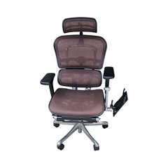 【ノートPC置き・ハンガー付き】エルゴヒューマン プロ オットマン内蔵 の画像