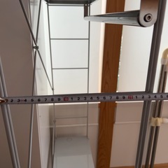 無印スチールユニットシェルフの画像