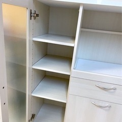 レンジボード　レンジ台　ホワイト　にとりニトリの画像