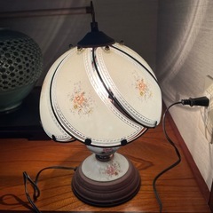 アンティーク調ガラススタンドの画像