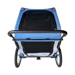 【空気入れ付き】大型ドッグカート　ペットバギー　大型犬　超大型犬　多頭　折り畳みの画像