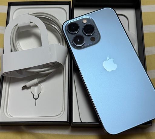 iPhone 13pro 256GB シエラブルー美品256G