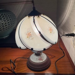 アンティーク調ガラススタンドの画像