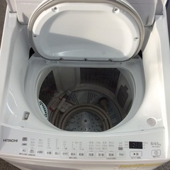 【低温乾燥コース搭載】8kg/4.5kg全自動洗濯乾燥機 HITACHI 日立 BW-DV80H 8kg 2022年製:ホワイトの画像