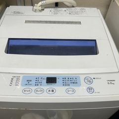 洗濯機　アクア　6キロの画像