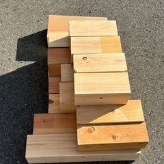 角材いろいろの画像