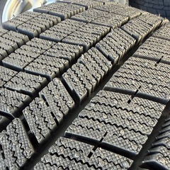 225/60R17 4本セット NANKANG ナンカン AW-1スタッドレス 2022年製 ホイール付き　バランス調整済　アルファード　ヴェルファイアの画像