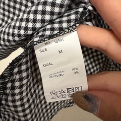 チェック柄ワンピースの画像