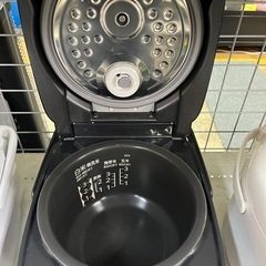 【ジャングルジャングル深井店】★K0 炊飯器 ミツビシ NJ-SED06 2022年製 黒 ブラック  堺市 深井【FU2882】の画像