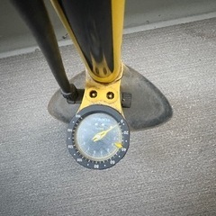 ロードバイク　空気圧計　空気入れの画像