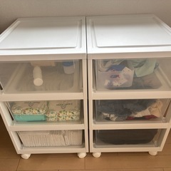 【🩷受付中🩷11/26-28限定】極美品アイリスオーヤマ クローゼットチェスト3セットの画像