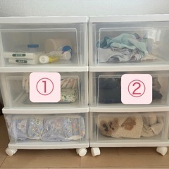 【🩷受付中🩷11/26-28限定】極美品アイリスオーヤマ クローゼットチェスト3セットの画像