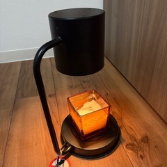 キャンドルウォーマ黒　ブラックの画像