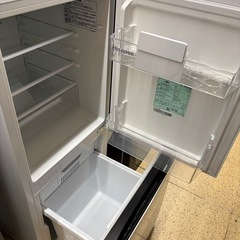 【リユースマン倉敷】ハイセンス 冷蔵庫135L HR-D13E3W 2024年製の画像