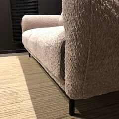 【展示品・未使用】2人掛けソファ ソファ アッシュブラウン 参考価格79,990円【送料に設置費込み】🚚自社配送時💳代引き可🚚(現金、クレジット、スマホ決済対応)の画像