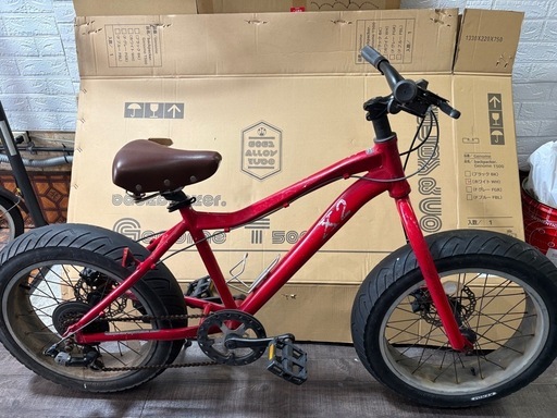 ファットバイク　X2 自転車　クロスバイク