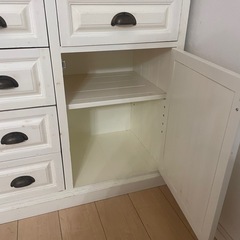 アンティーク調食器棚(オーダーメイド)の画像